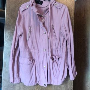 Blush Hooded Jacket